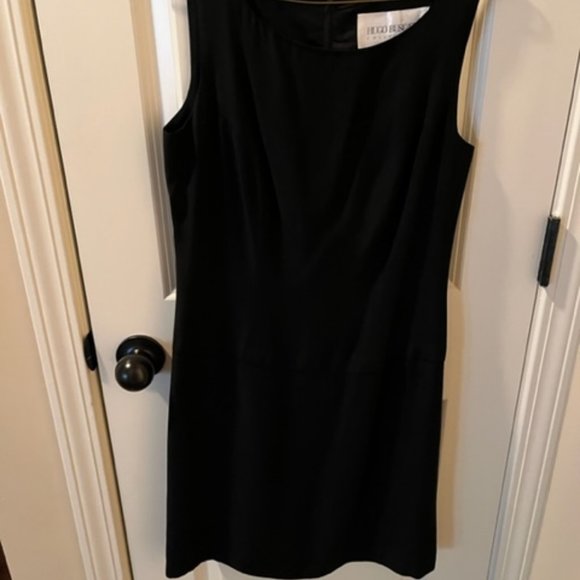 Vintage Hugo Buscati Sleeveless Little Black Dress Size 4 - Picture 6 of 8